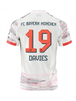 Billige Bayern Munich Alphonso Davies #19 Bortedrakt 2025-26 Kortermet